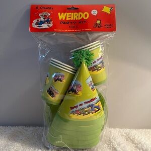 Party Partners "R. Crumb Weirdo" Adult Party Kit for 6